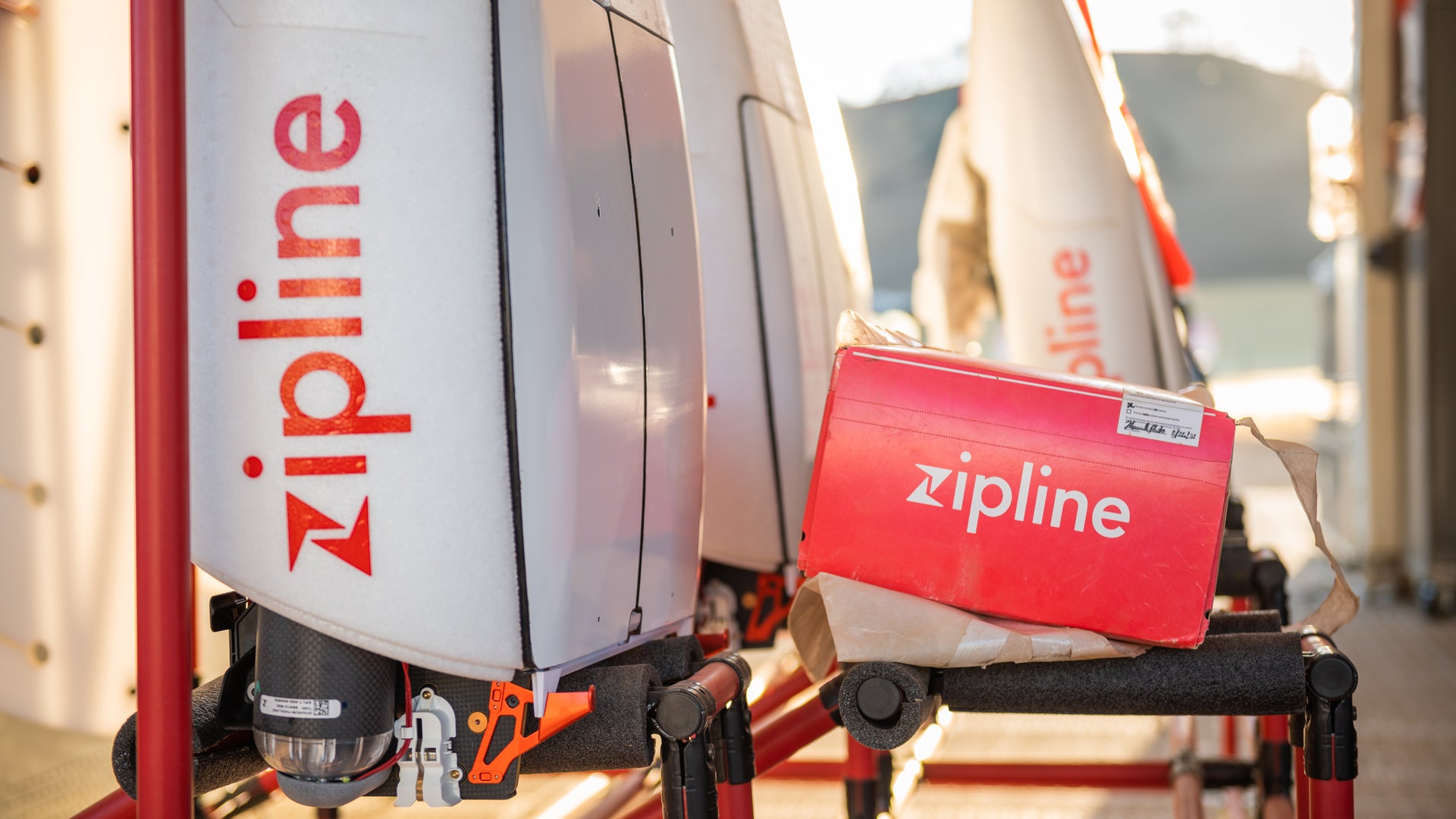 Zipline medical delivery drone