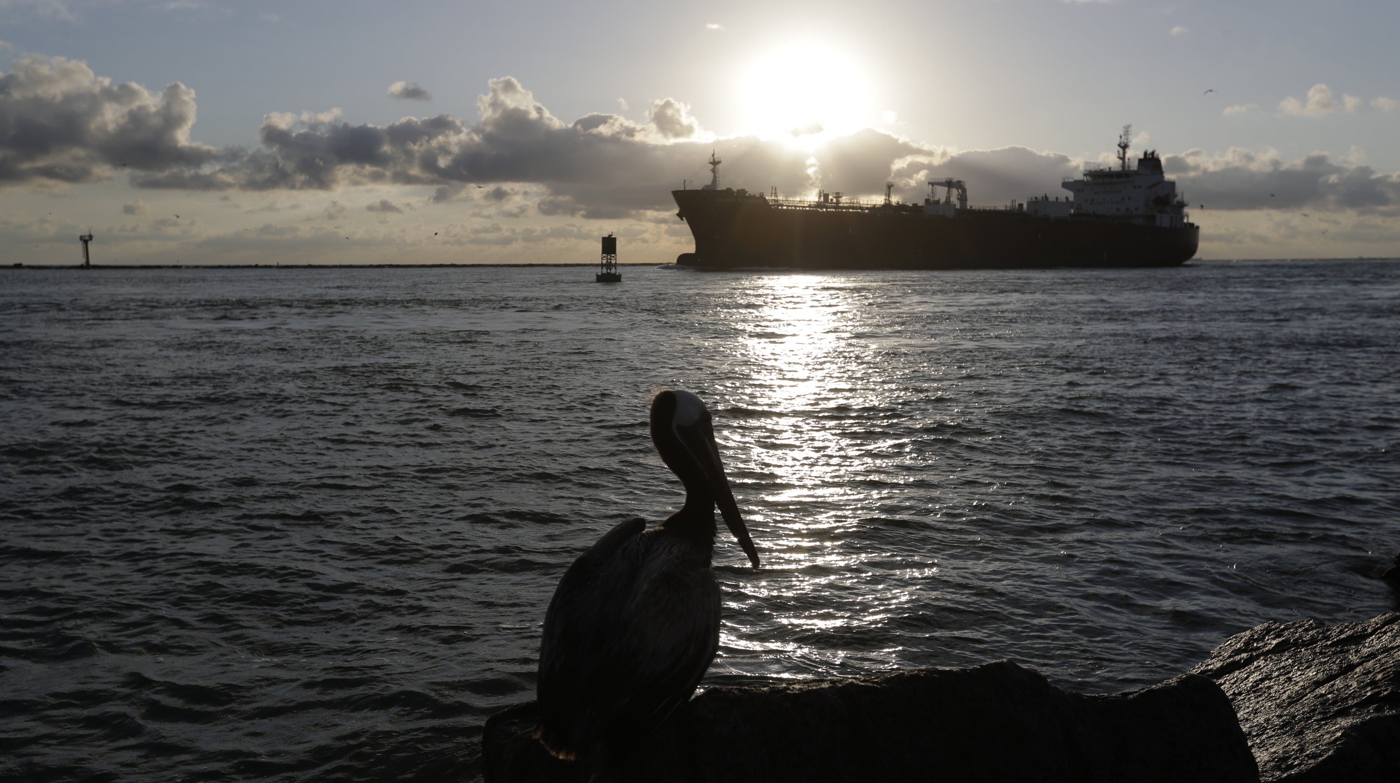 photo of a tanker off Texas