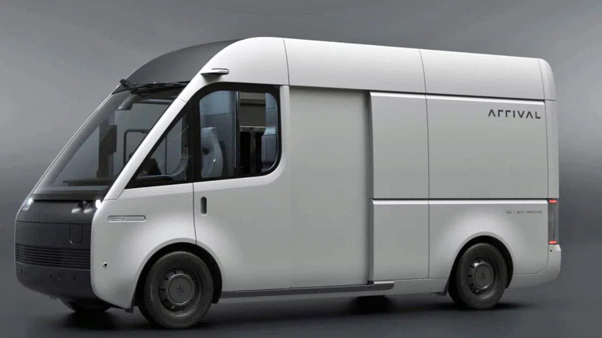 Conceptual image of Arrival van