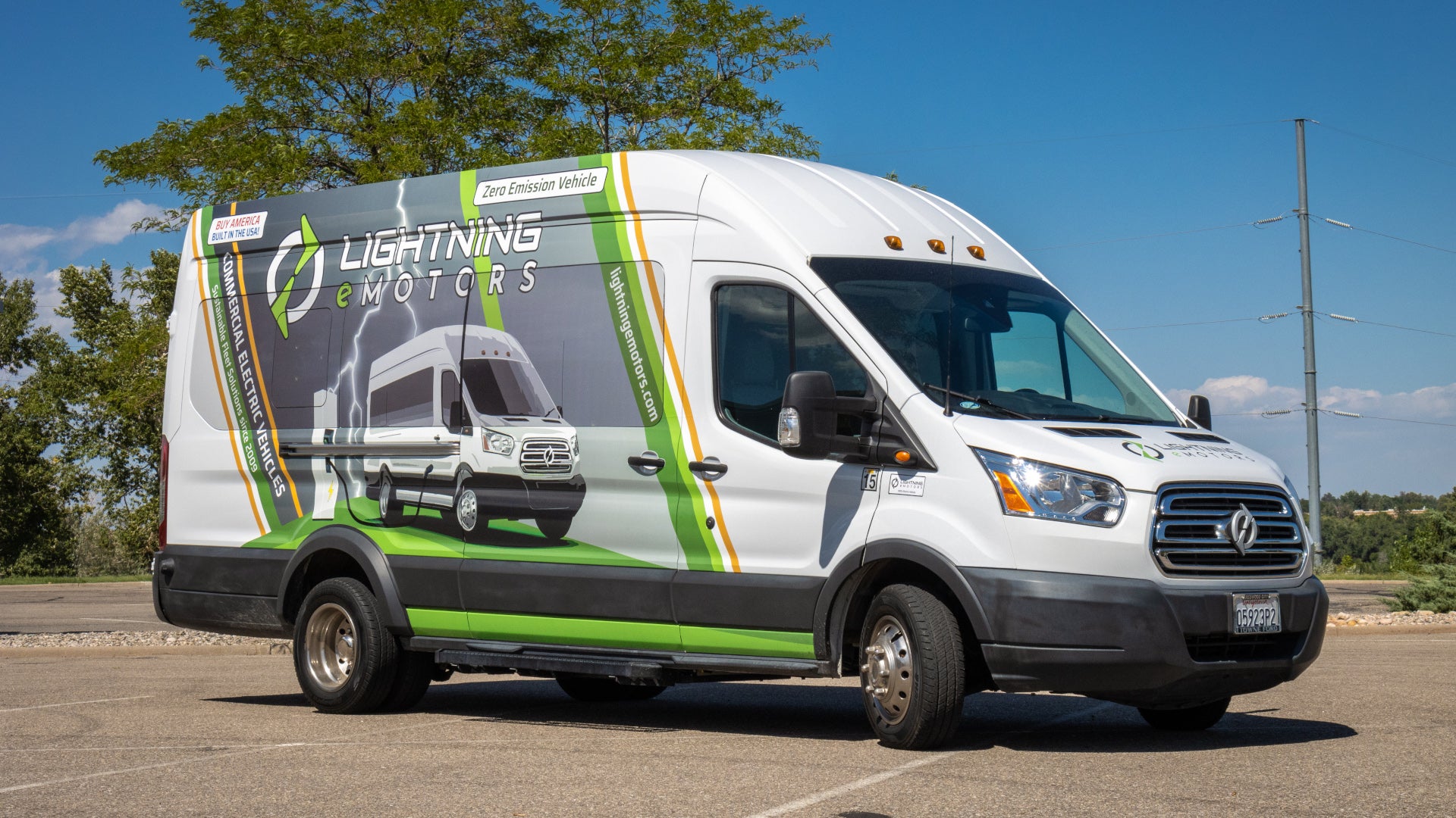 Lightning electric cargo van