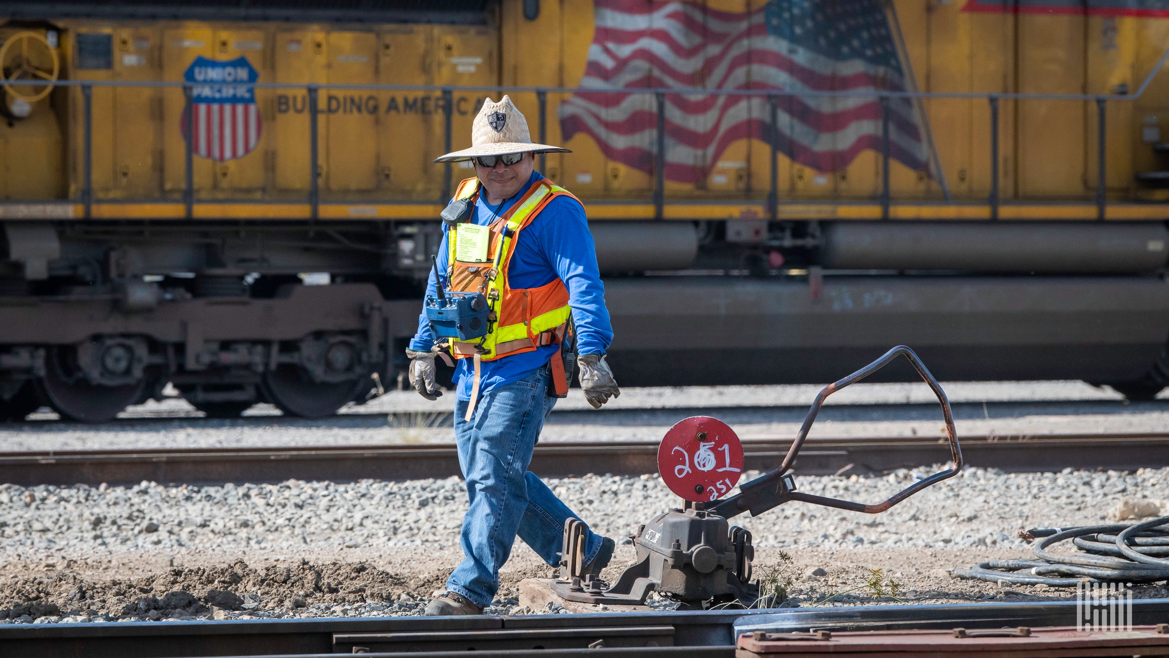 Railroad worker