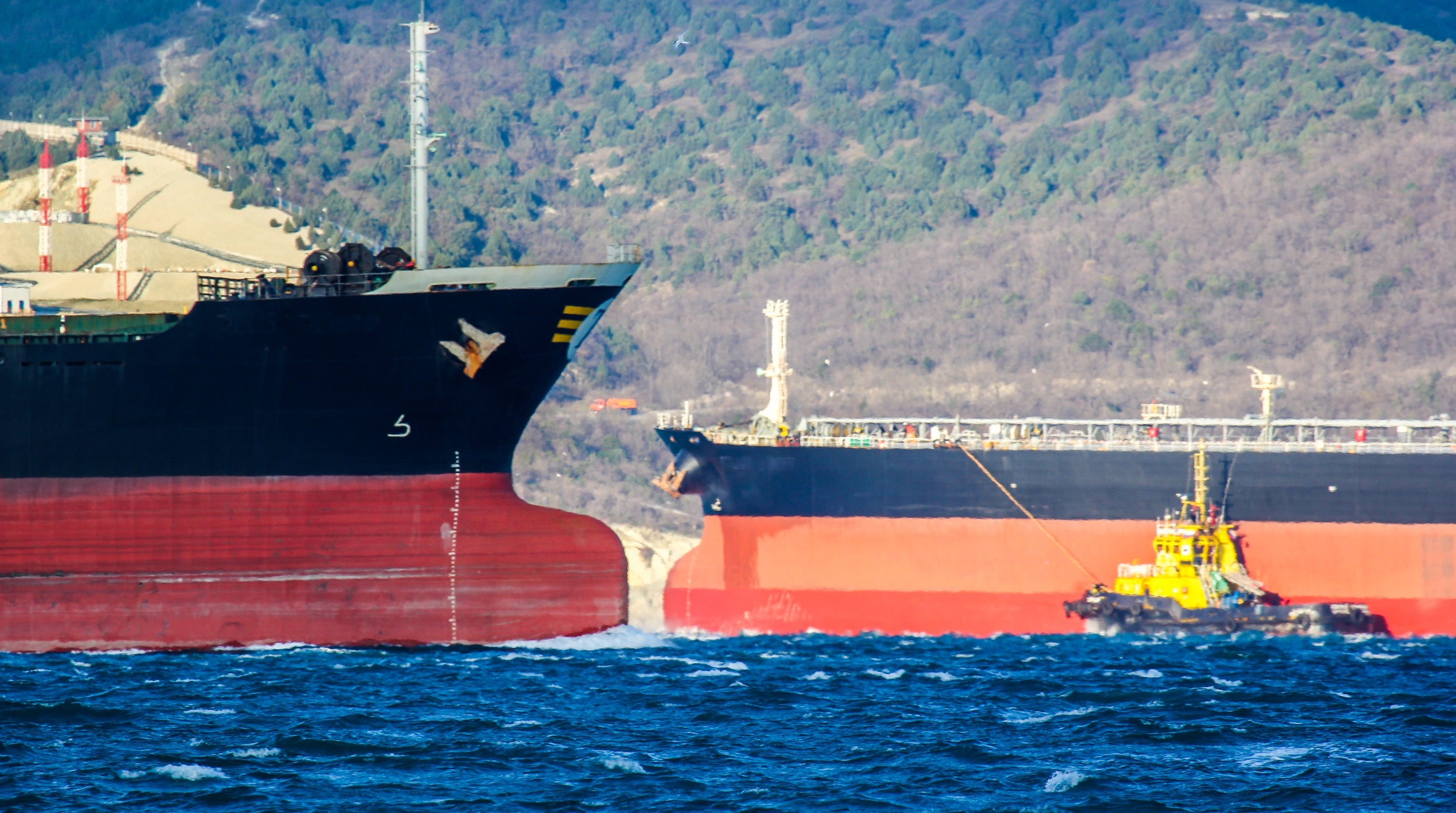 a photo of tankers shipping in Russia