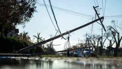 Hurricane Ian devastation