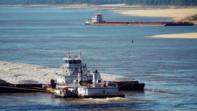 barge Mississippi River