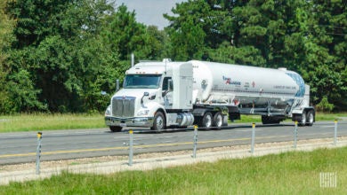 Kenan Advantage tank trailer on the highway