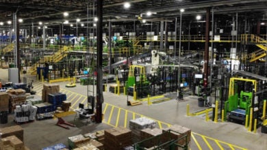 Look inside Walmart warehouse