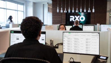 A view of RXO's brokerage floor