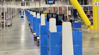 Locus warehouse robots