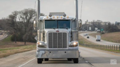 Truck on the highway