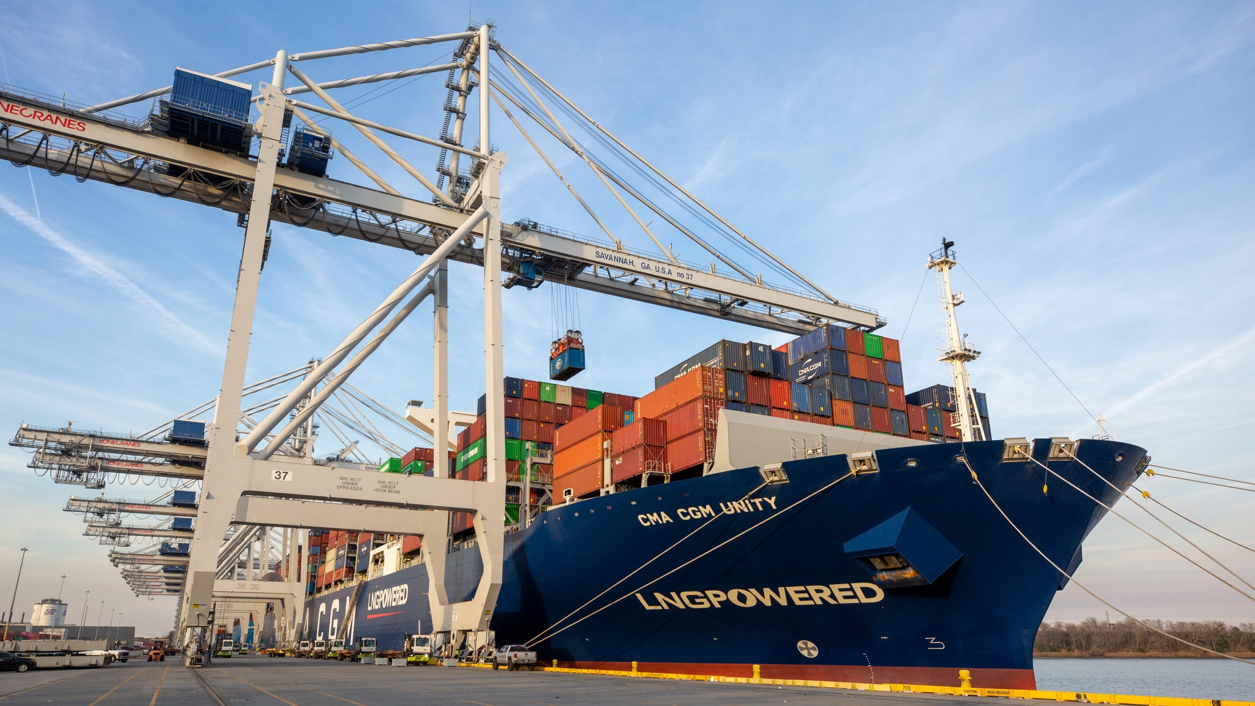 Savannah containers up 11.4% in first-half FY2025