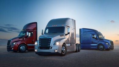 Freightliner Cascadia trucks