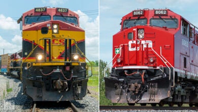 KCS and CP trains.