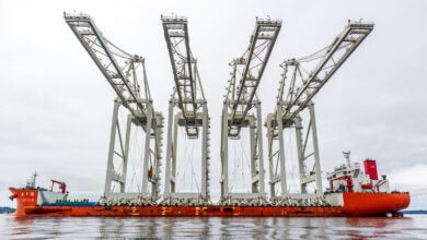 Container gantry cranes