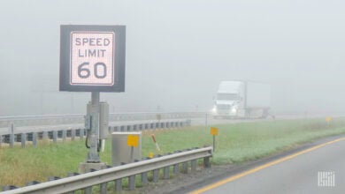 60 mph highway sign