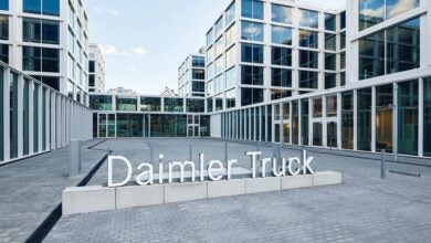 Daimler Truck signage in Germany