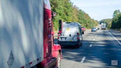 Truck tailgating