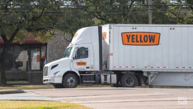 Yellow truck