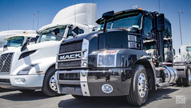 New Mack truck