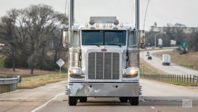 Truck on the highway