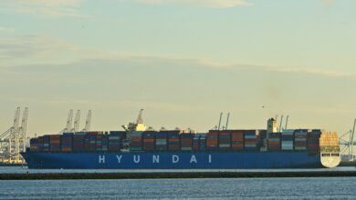 a photo of a chartered ship; chartered ships in high demand after Red Sea attacks