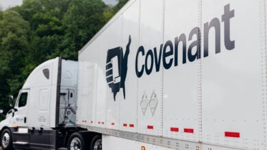 Covenant Logistics truck