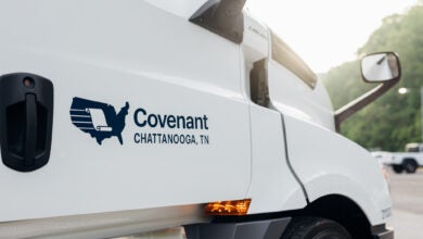 Covenant Logistics truck