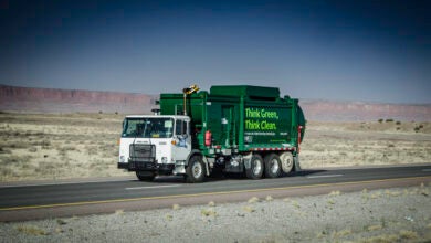 Waste Management truck