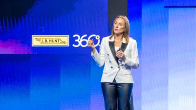 J.B. Hunt CEO Shelley Simpson at F3