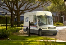 Postal Service electric truck