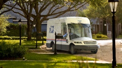 Postal Service electric truck