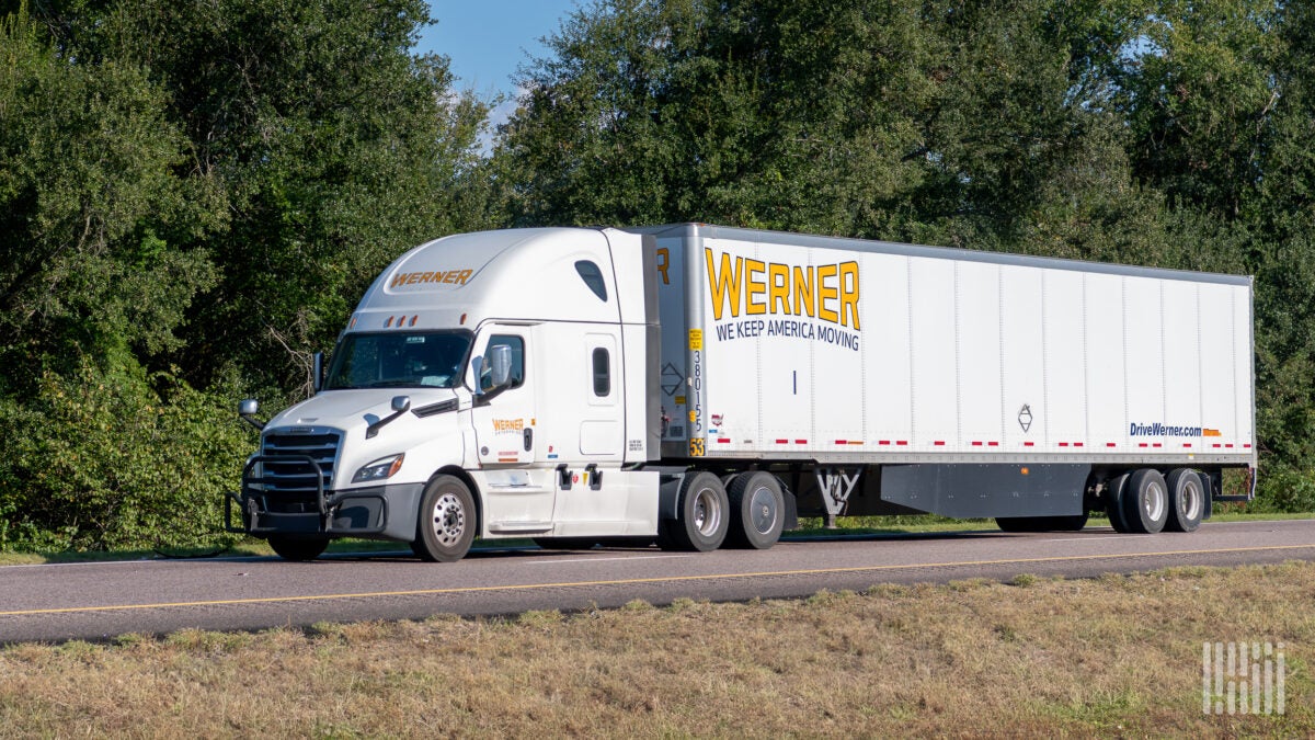 First look: Liability claims sink Werner’s Q4