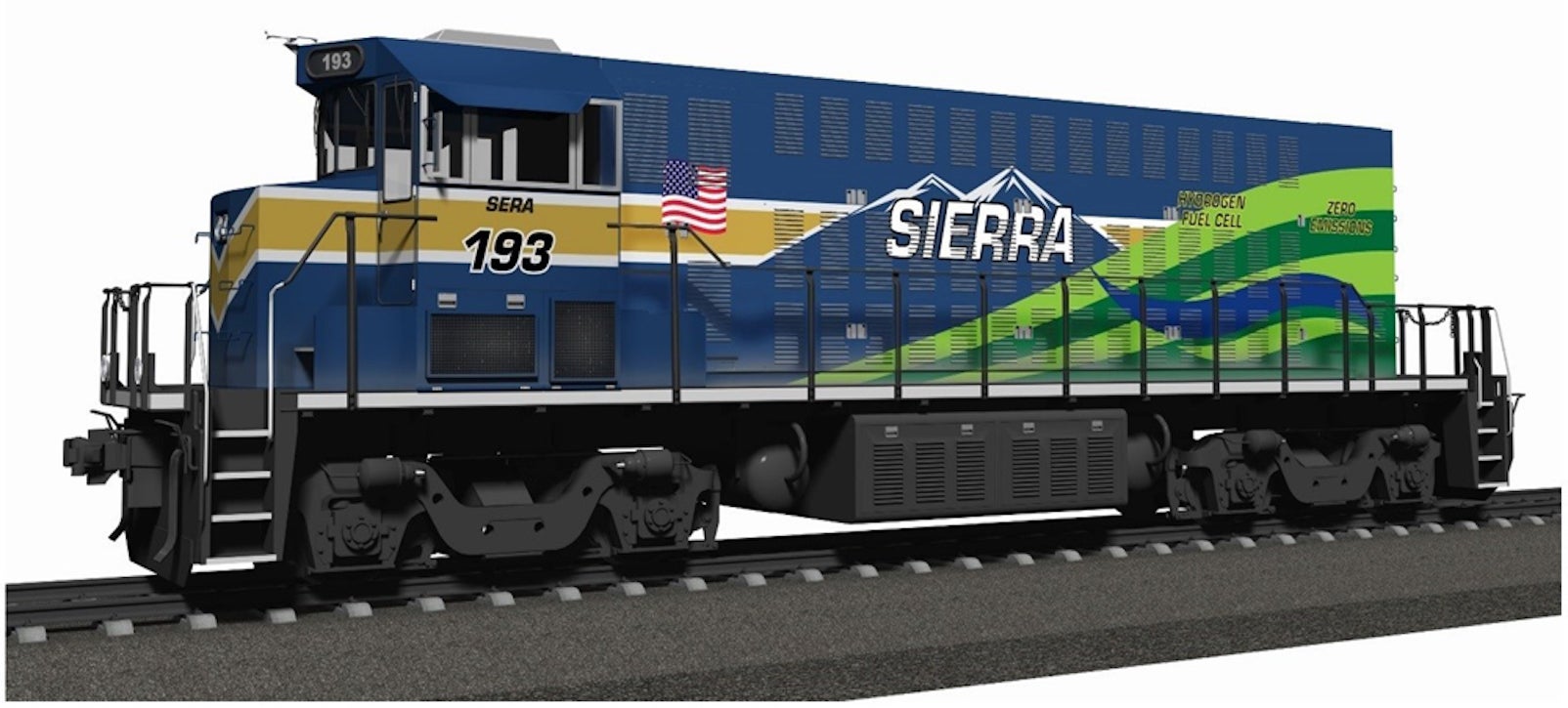 Sierra Northern Railway Leading the Charge in Hydrogen Locomotive Development