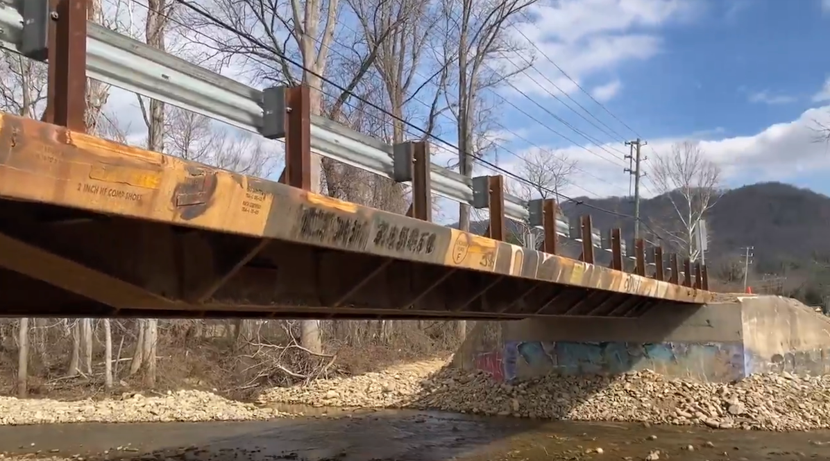 After hurricane, old railcars find new life as bridges in North Carolina