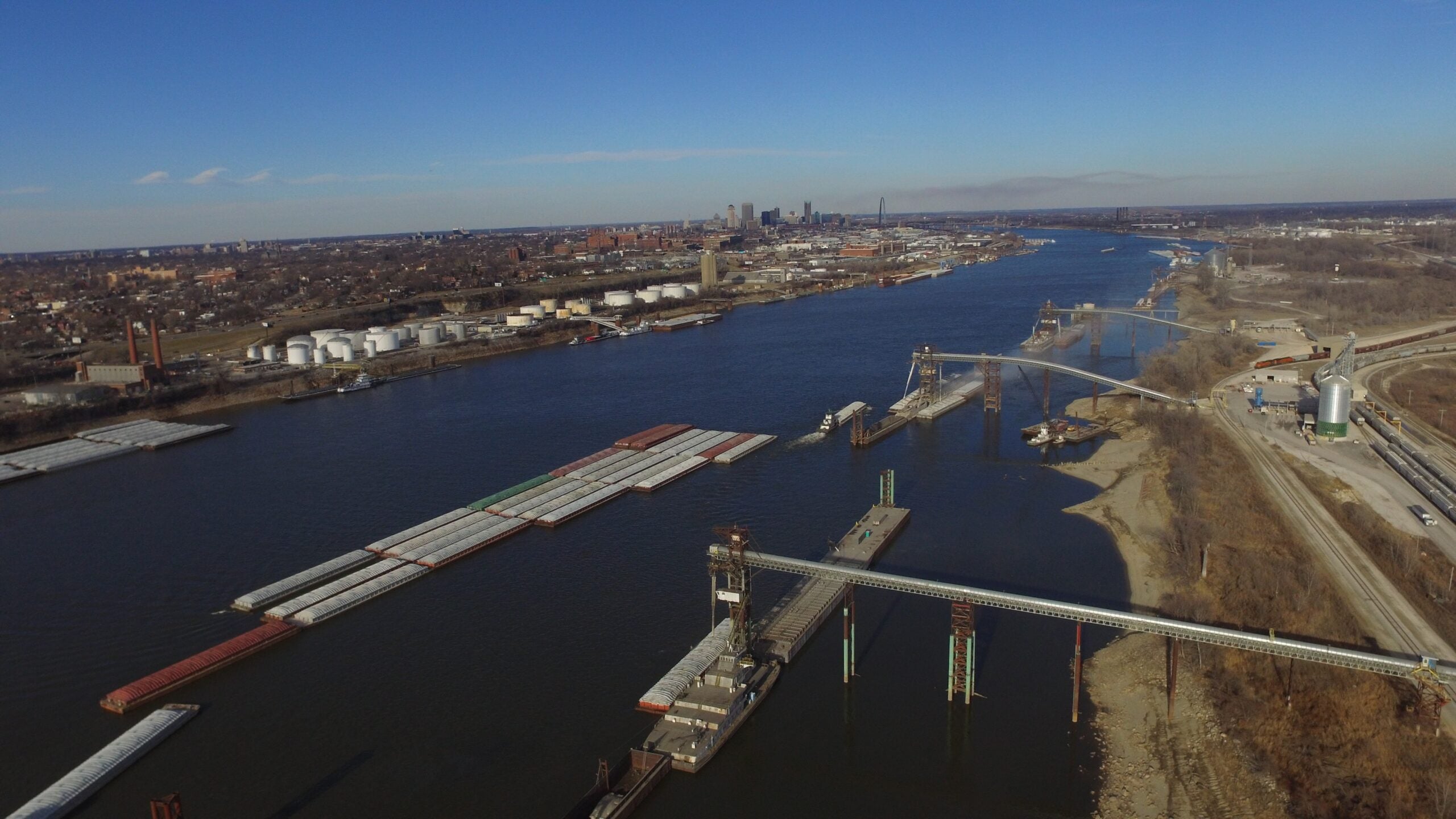 St. Louis region most efficient US inland port district, data shows