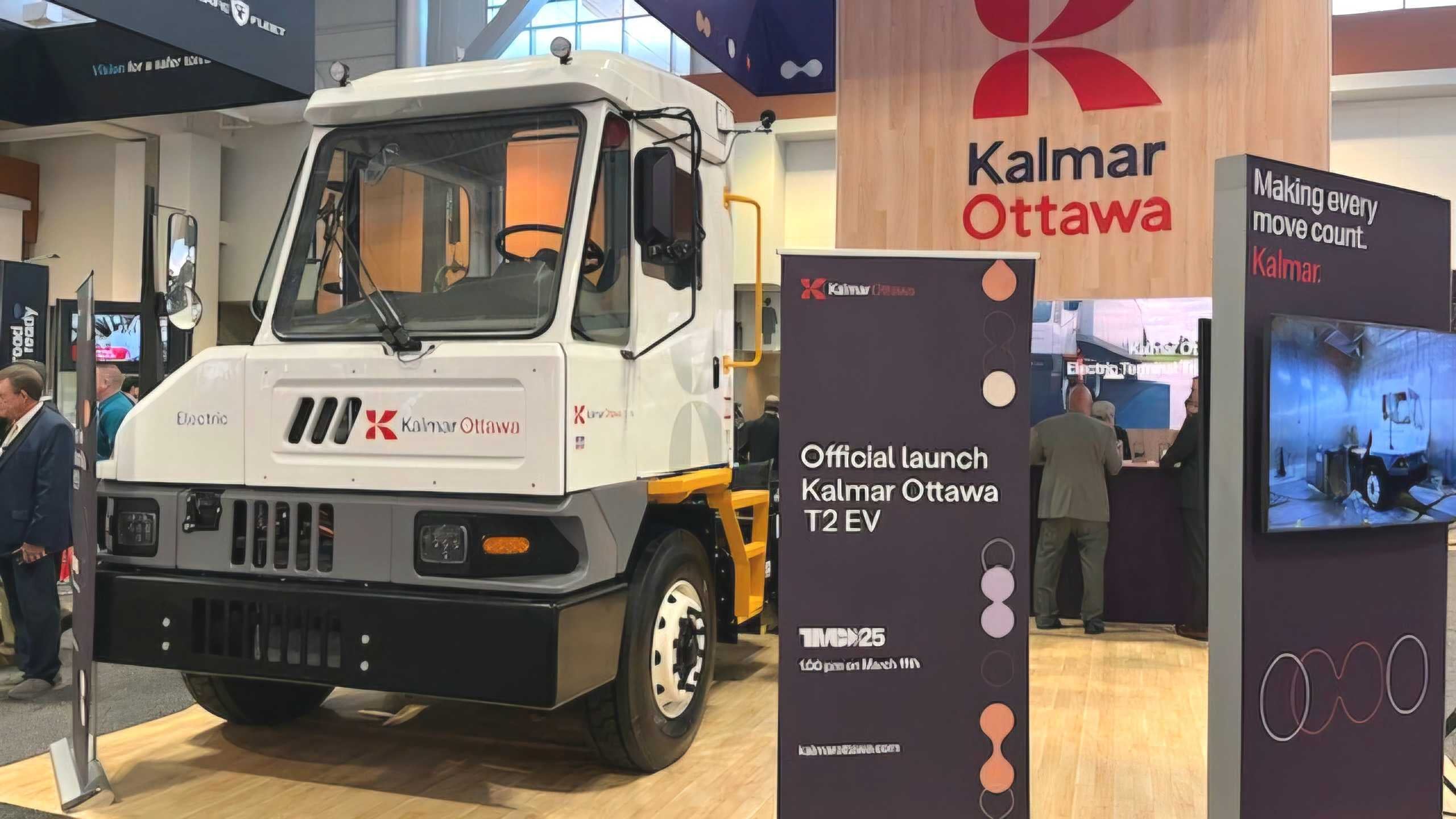 Kalmar Ottawa unveils third-generation electric terminal tractor