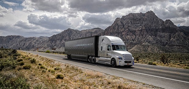  Despite predictions of massive job losses, autonomous trucks will likely still require a driver to be in the cab.  