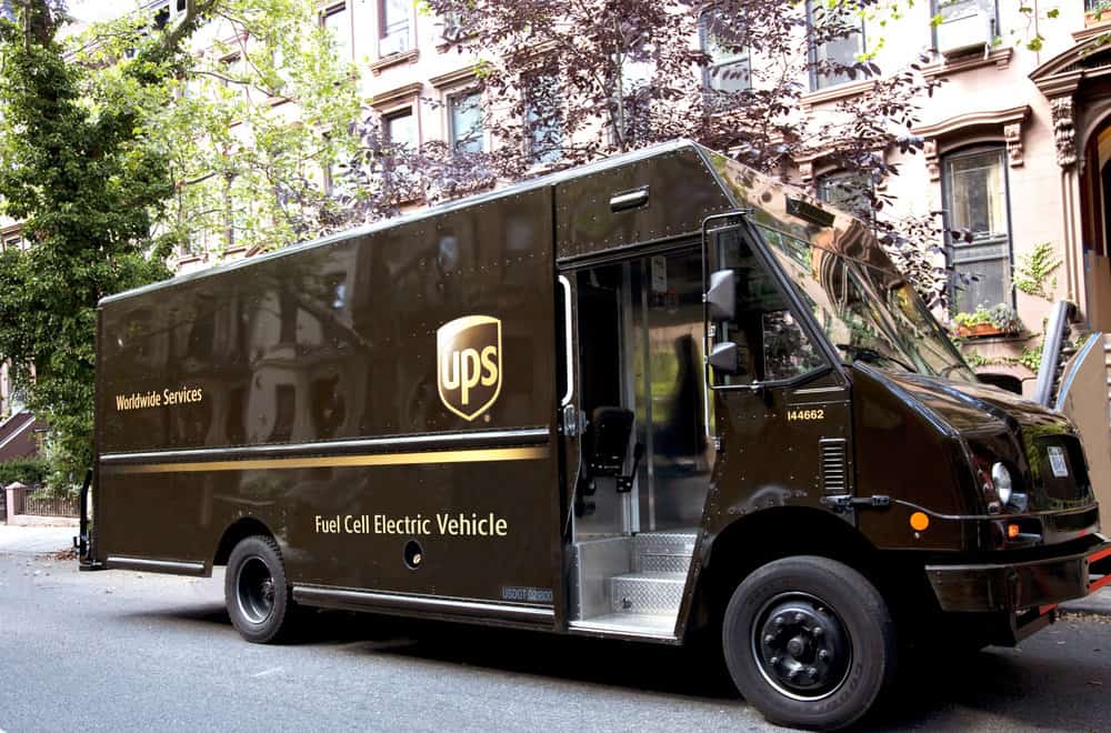  UPS says the fuel cell delivery truck has the same range as existing vehicles. ( Photo: UPS ) 