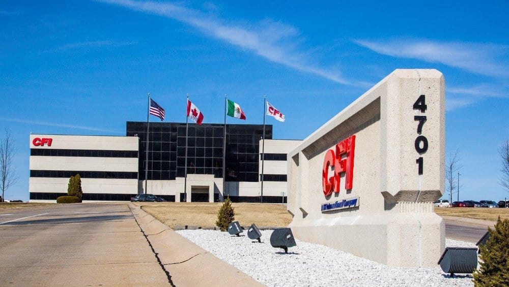  The CFI name is once again affixed to the headquarters of the truckload carrier in Joplin, MO. 