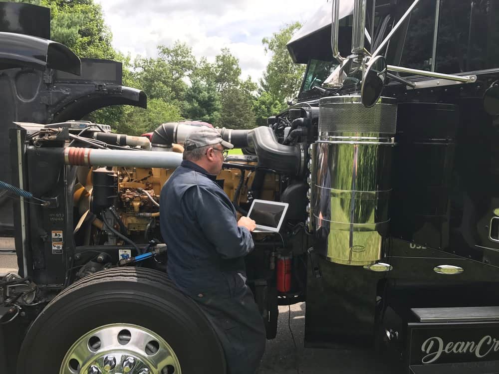  Dean croke owns a 379 peterbilt and is a former commercial driver that has built a career out of interpreting data and personal experience as a truck driver  