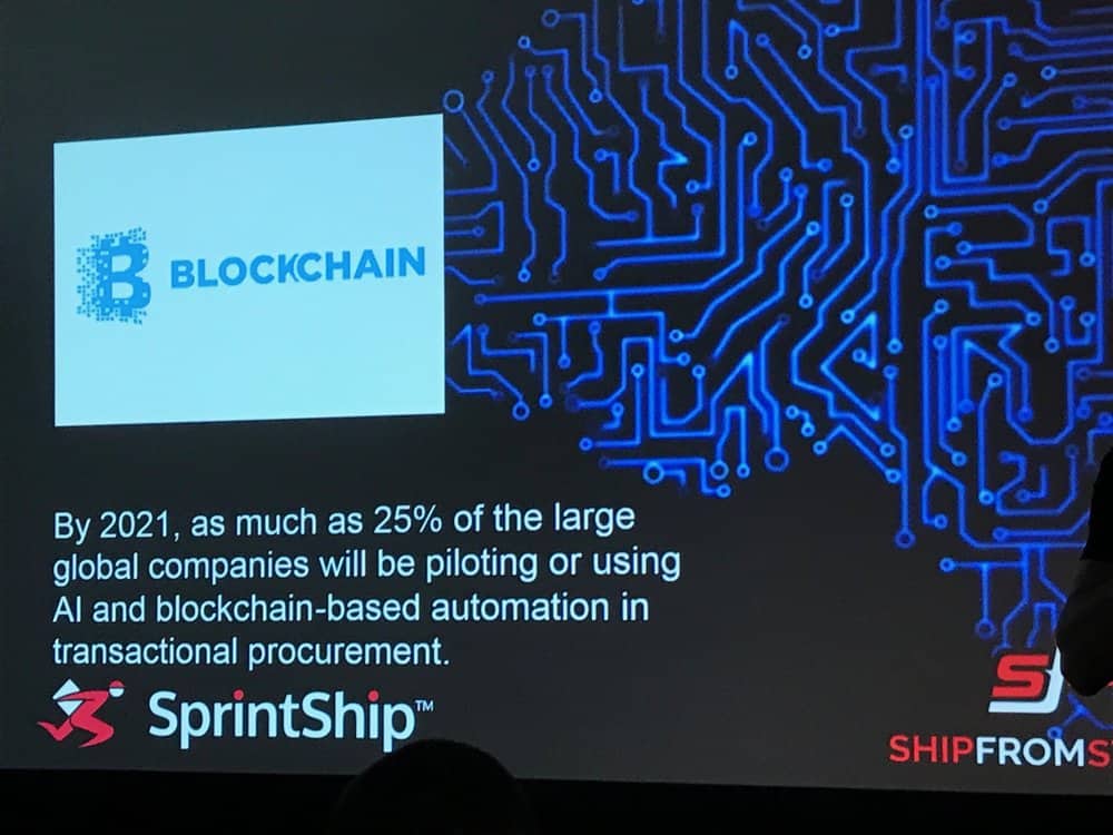  Blockchain, A.I., and automation are the industry buzz words in the e-commerce and last-mile conversation. 