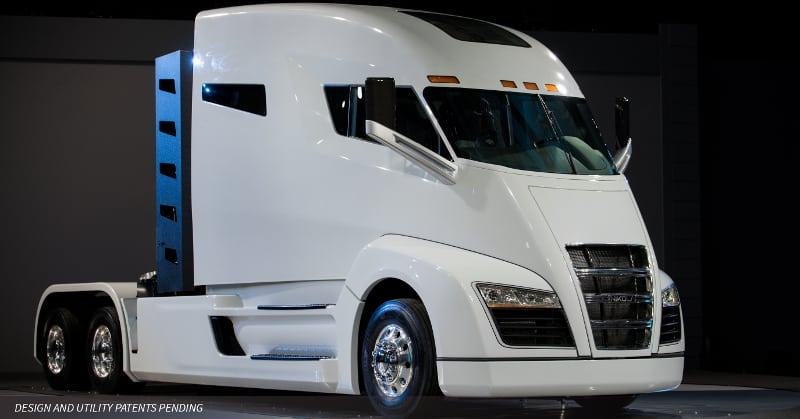  The Nikola Motor tractor is powered by a hydrogen-electric engine. Expected to be formally introduced at Nikola World next spring, the tractor has earned the company Number 24 on the FreightWaves’ Research Institute Freight.Tech 25. 