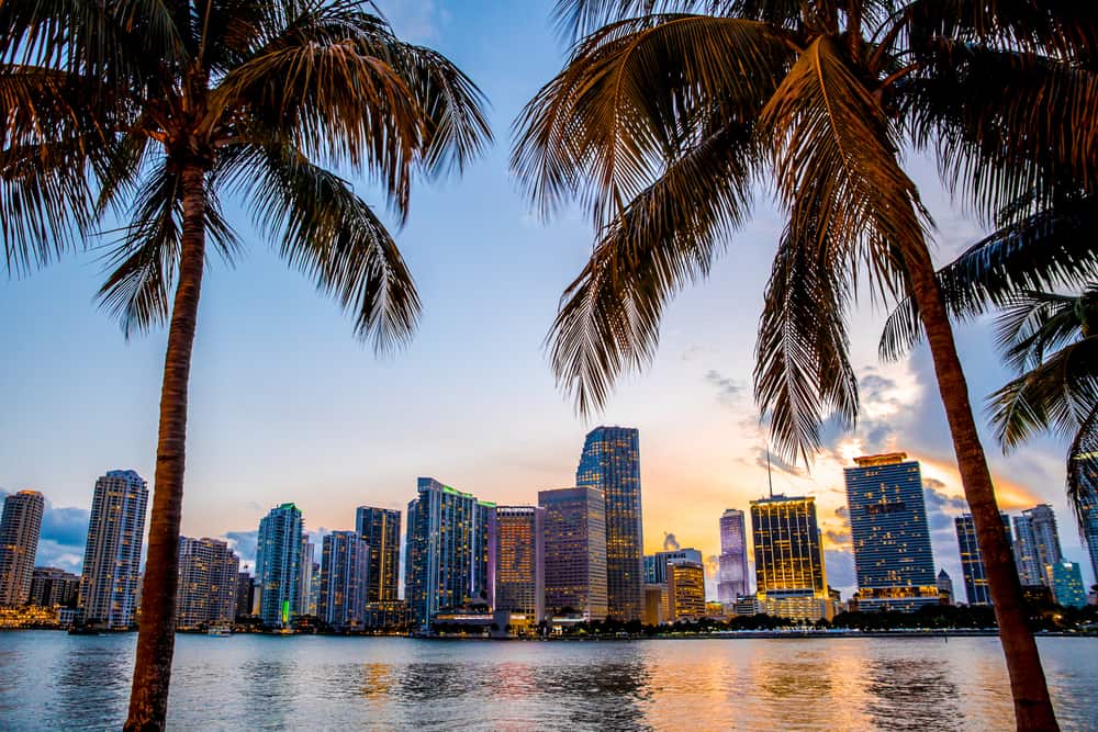  The skyline of Miami. ( Photo: Shutterstock ) 