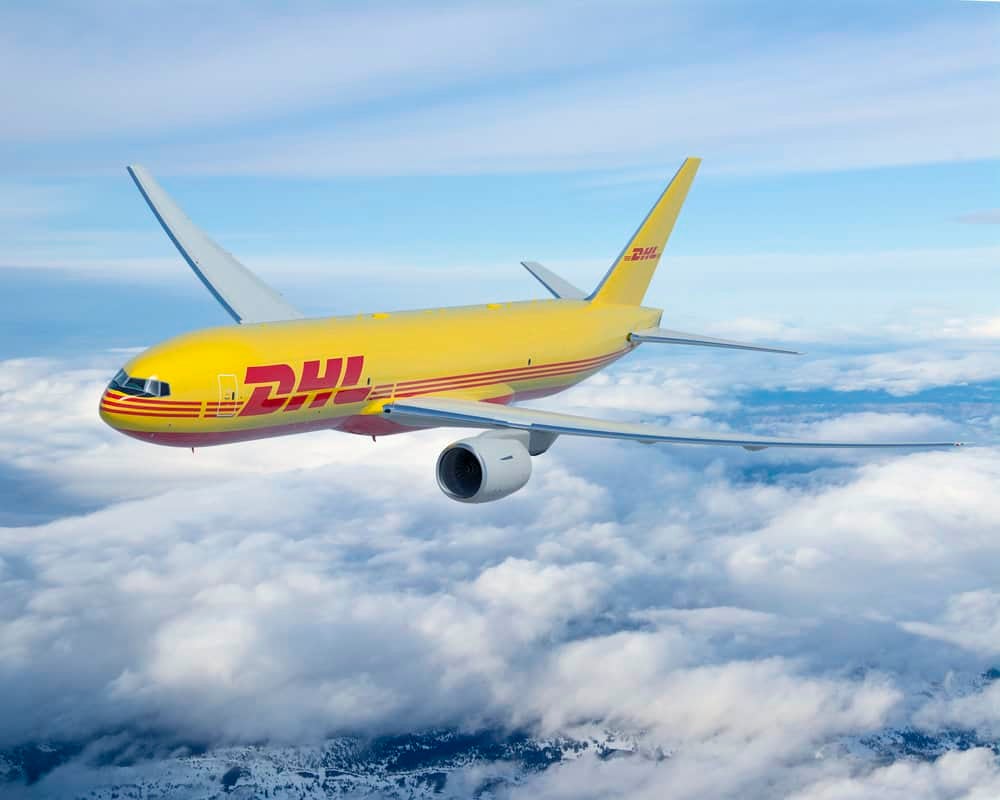  A DP DHL Boeing 777. Air freight was a stand out in the second quarter (Photo: DHL) 