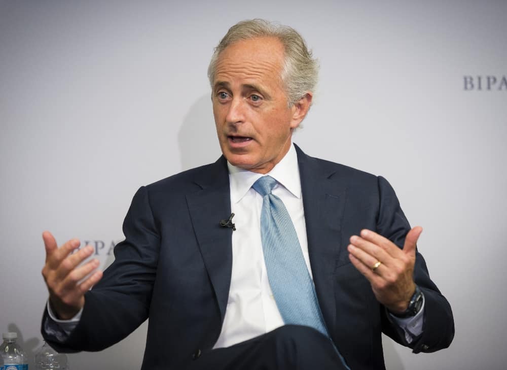  Senator Bob Corker (R-TN). ( Photo: Bipartisan Policy Center ) 