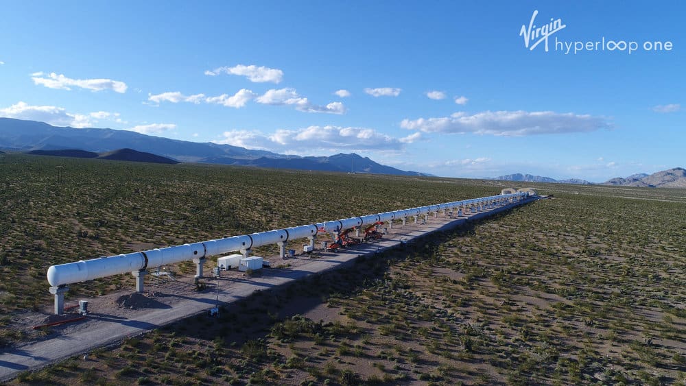  Photo: Virgin Hyperloop  