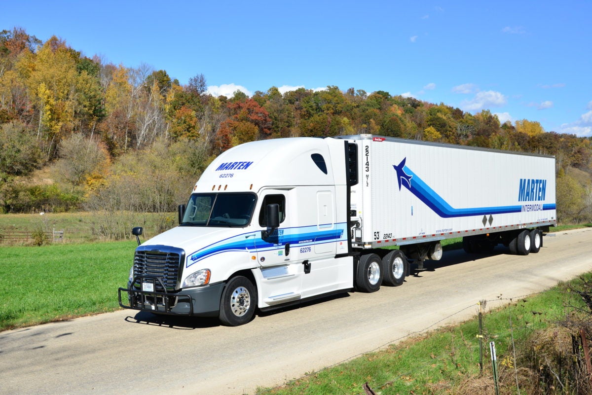 Marten Transport delivers the goods FreightWaves