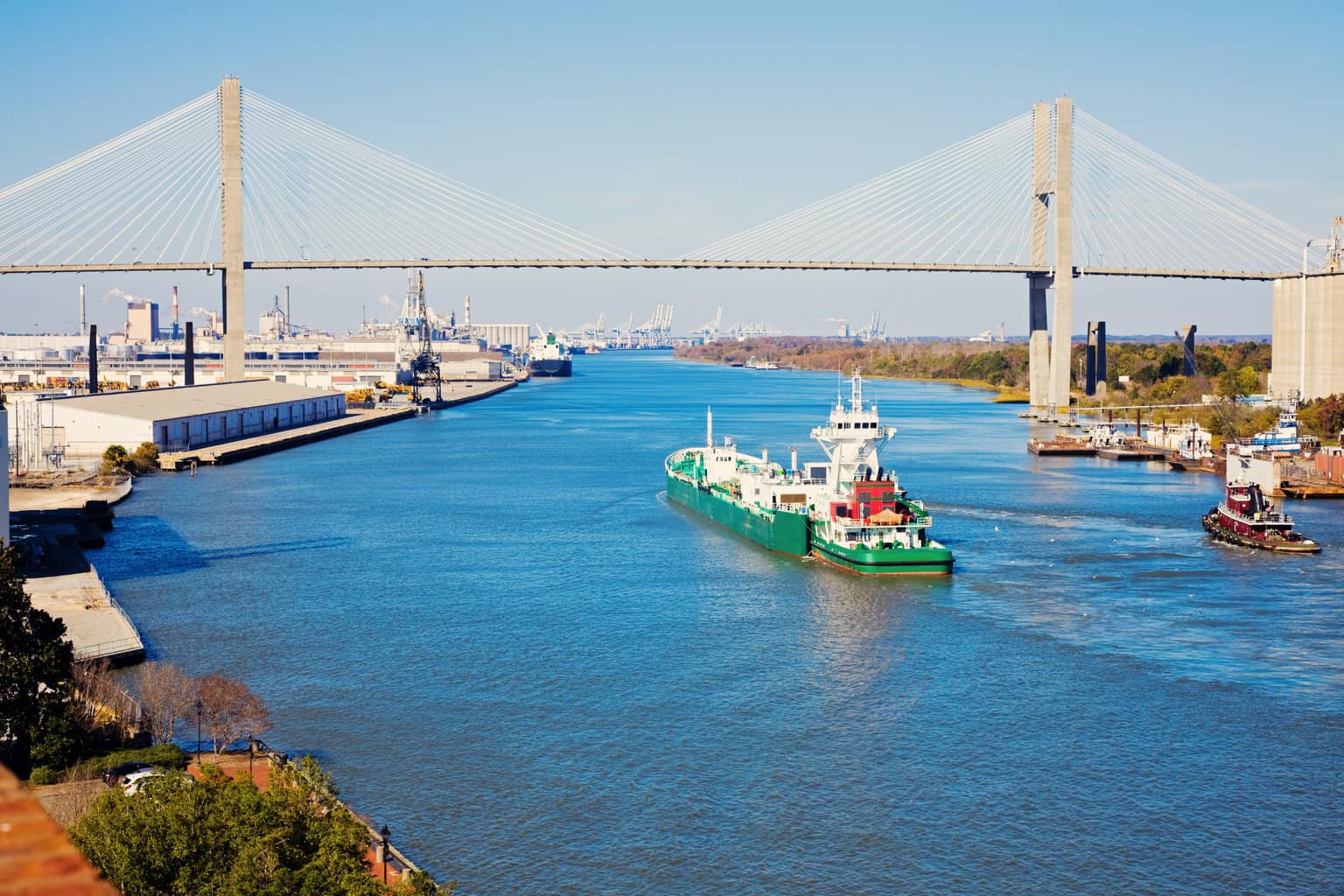 River St. and Talmadge Bridge - Great Runs