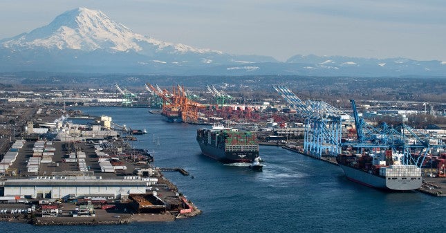 Seattle, Tacoma set international container record - FreightWaves