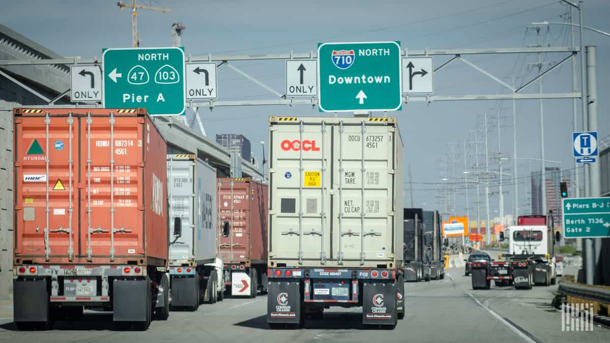 Improvements to PierPass have smoothed truck traffic FreightWaves