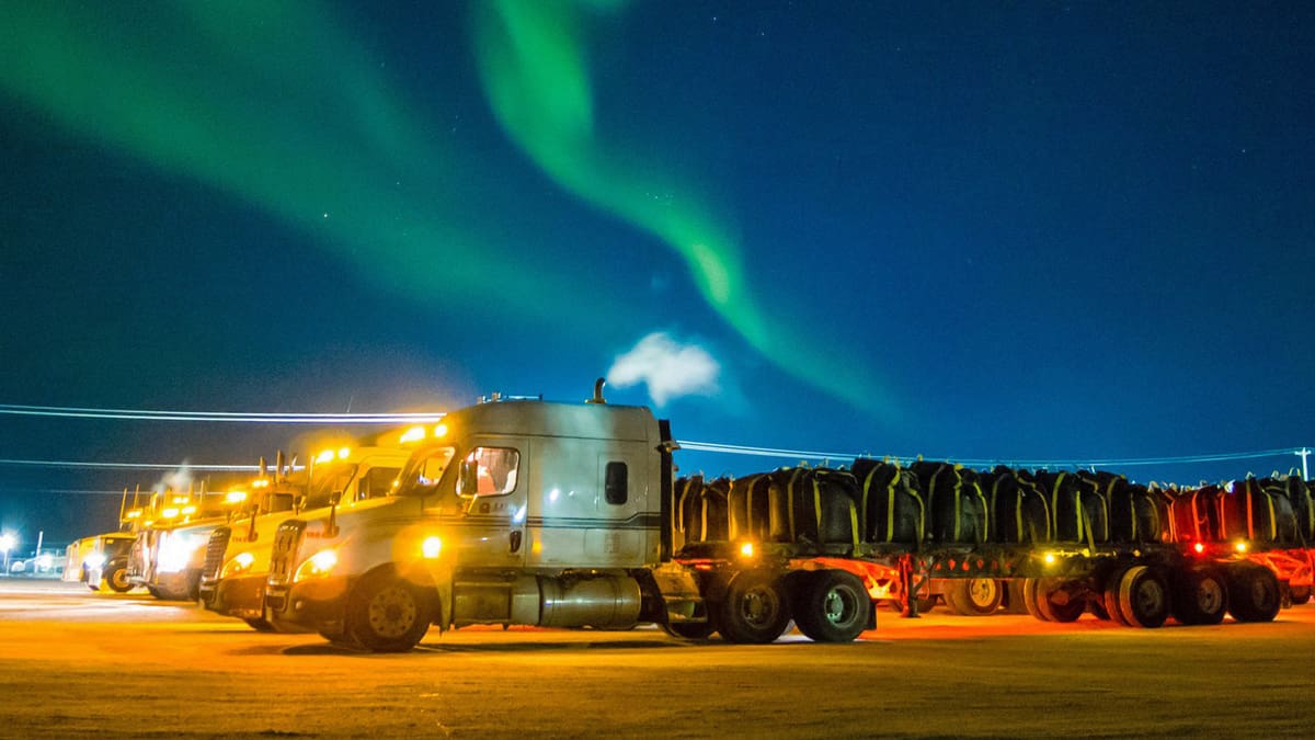 Today's Pickup: Fleet, freight contract from 'Ice Road Truckers' carrier  for sale - FreightWaves